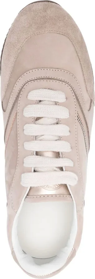 Metallic-Panel Low-Top Sneakers - Image 4