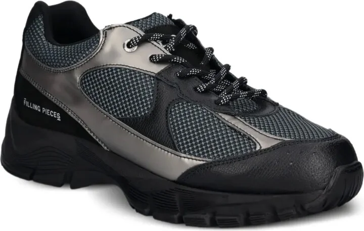 Metallic-Panel Mesh Sneakers - Image 2