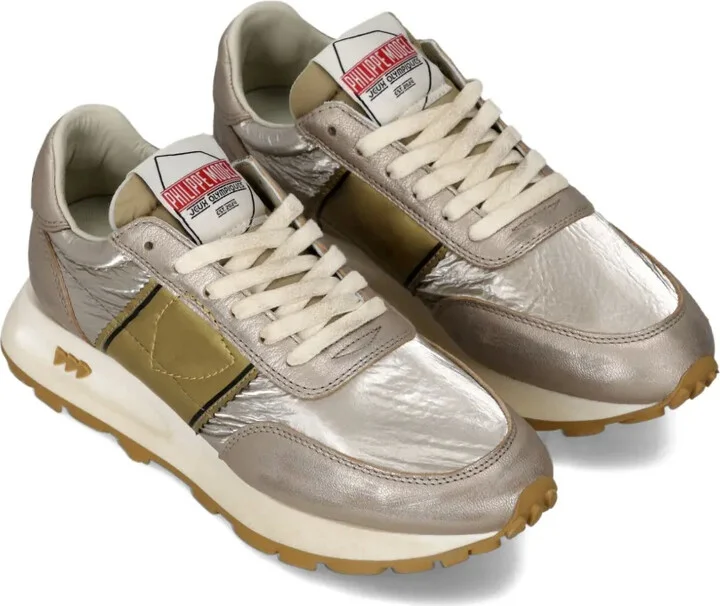 Metallic Panel Sneakers - Image 2