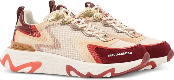 Metallic-Panelled Chunky Sneakers - Image 2