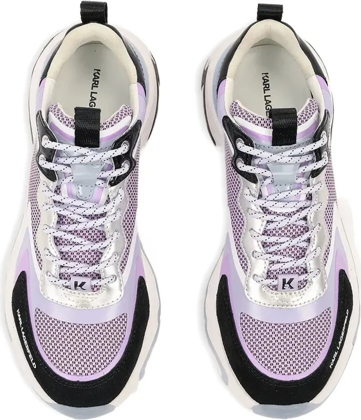 Metallic-Panelled Mesh Sneakers - Image 4