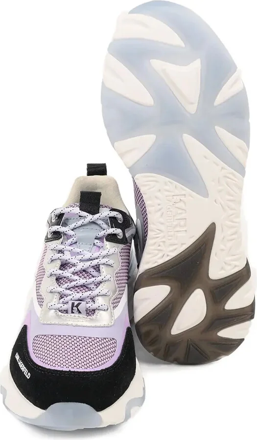 Metallic-Panelled Mesh Sneakers - Image 5