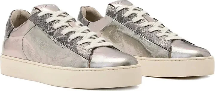 Metallic Panelled Sneakers - Image 2