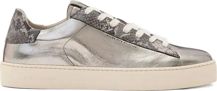 Metallic Panelled Sneakers
