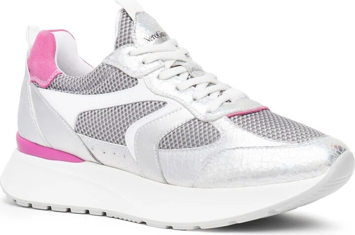 Metallic Platform Sneaker