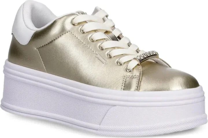 Metallic Platform Sneakers - Image 2