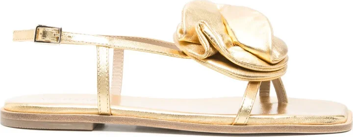 Metallic Sandals