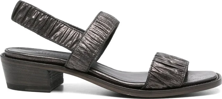Metallic Sandals