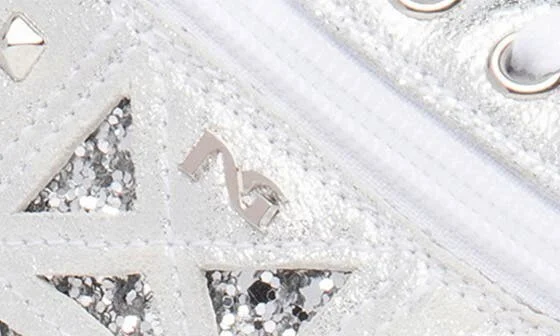 Metallic Side Zip Platform Sneaker - Image 11