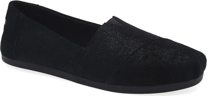 Metallic Suede Classic Slip On Sneaker