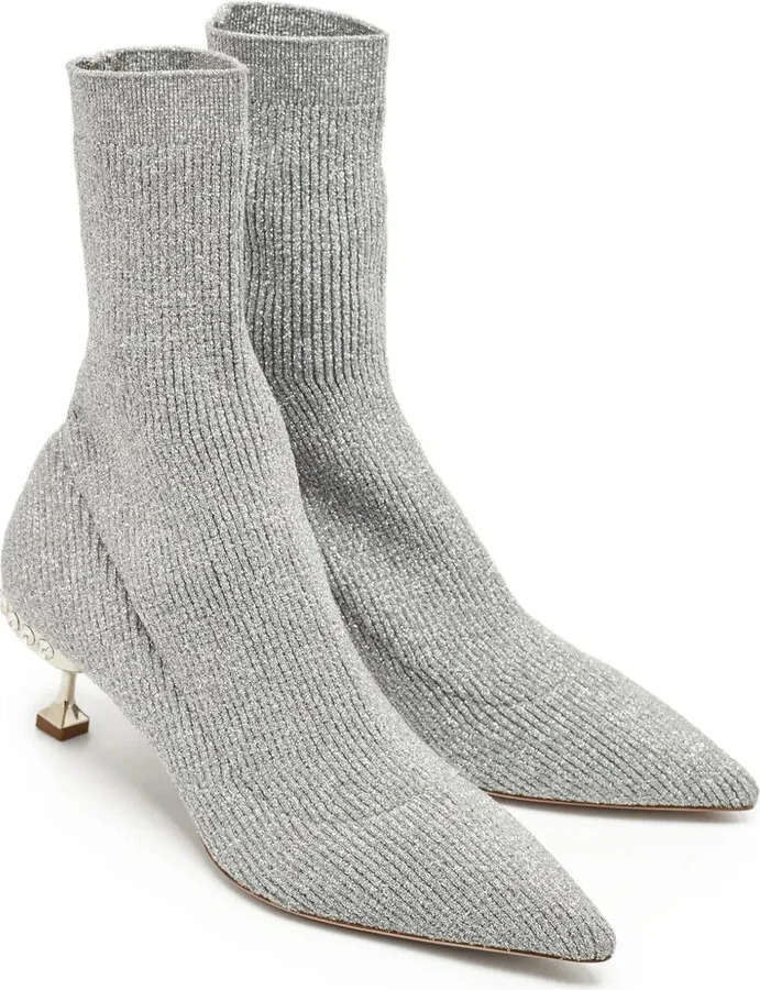 Metallic-Threading Boots - Image 2