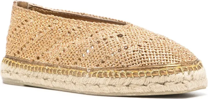 Metallic-Threading Espadrilles - Image 2