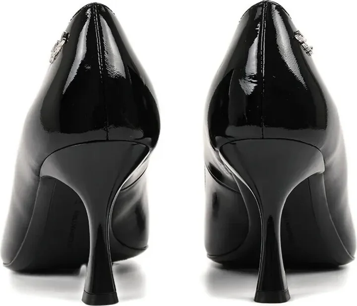Metallic-Toe Patent Pumps - Image 3