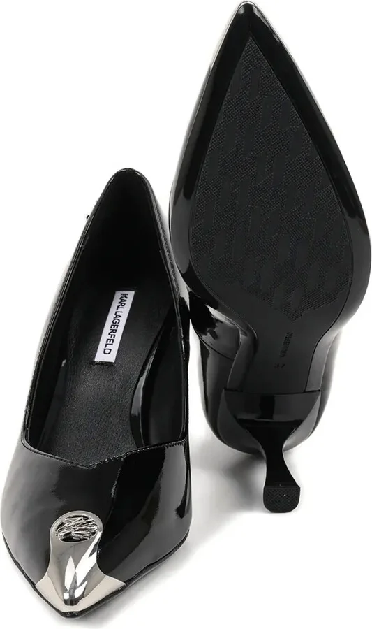 Metallic-Toe Patent Pumps - Image 5