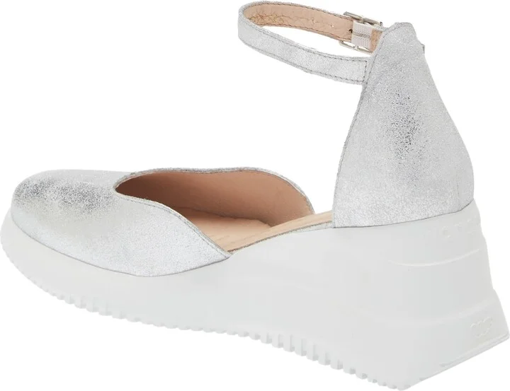 Metallic Wedge Sandal - Image 2
