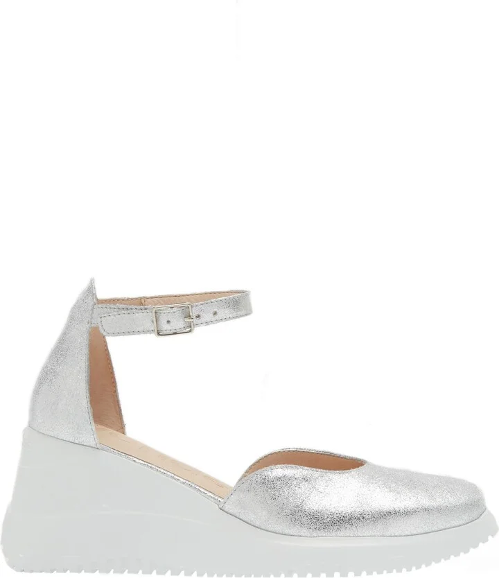 Metallic Wedge Sandal - Image 3