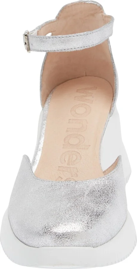 Metallic Wedge Sandal - Image 4
