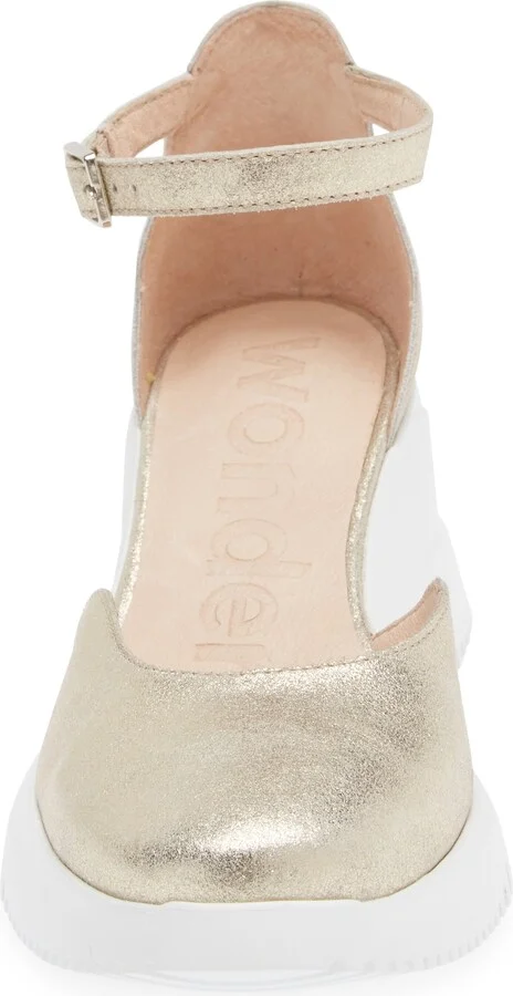 Metallic Wedge Sandal - Image 10