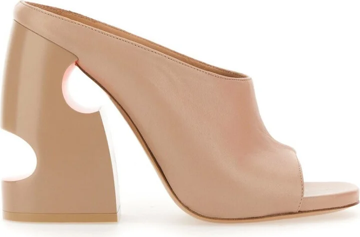 Meteor Heeled Mules