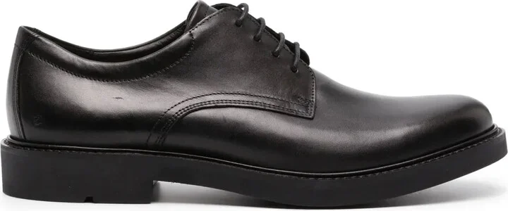 Metropole London leather derby shoes