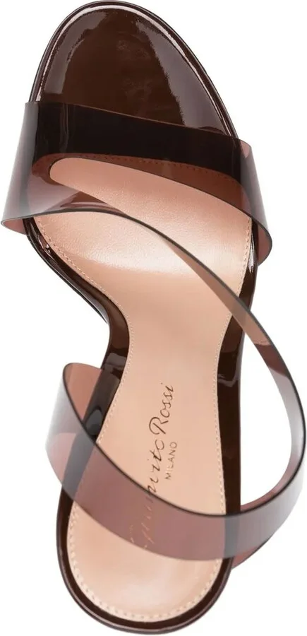 Metropolis 105mm transparent sandals - Image 4