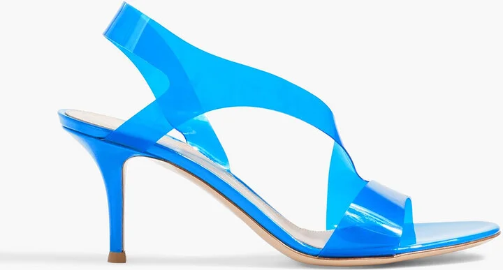 Metropolis 70 PVC slingback sandals