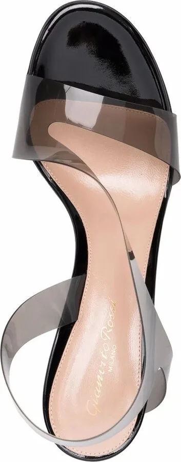 Metropolis 70mm transparent sandals - Image 4