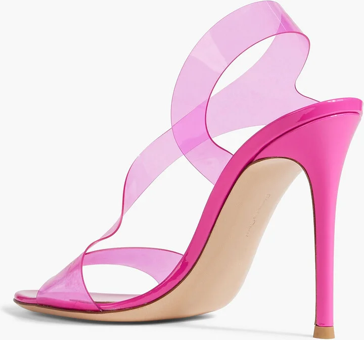 Metropolis PVC slingback sandals - Image 3