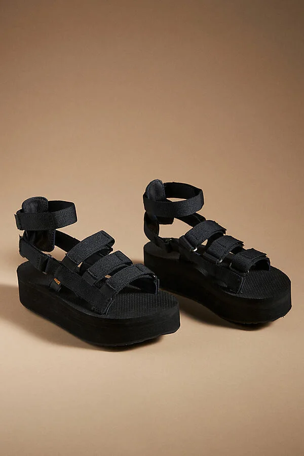 Mevia Flatform Sandals - Image 3