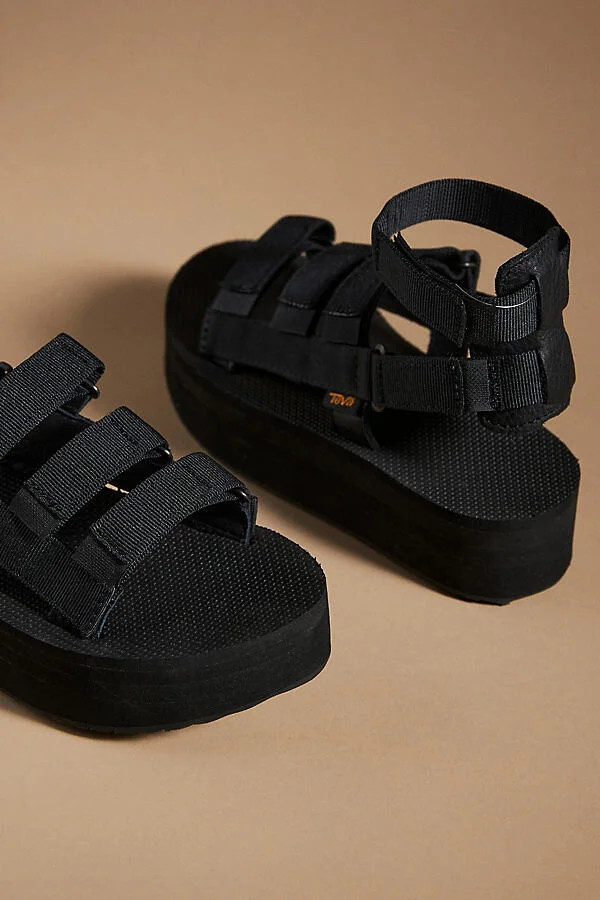 Mevia Flatform Sandals - Image 4