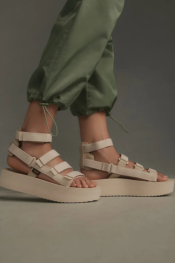 Mevia Flatform Sandals