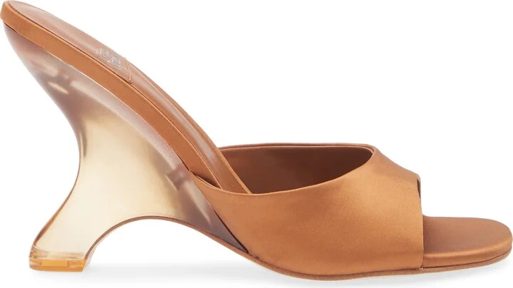 Mew 2 Satin Slide Sandal - Image 3