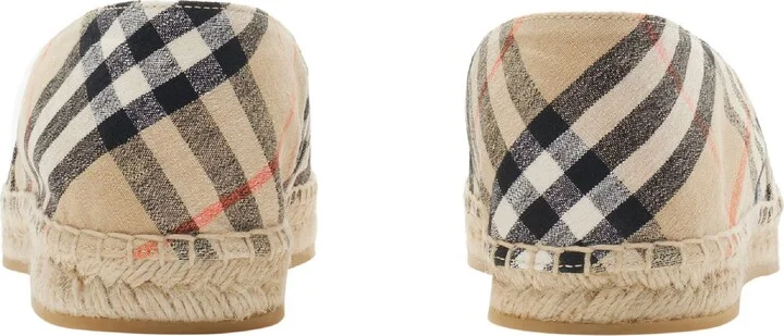 Mews Check Espadrille Flat - Image 6