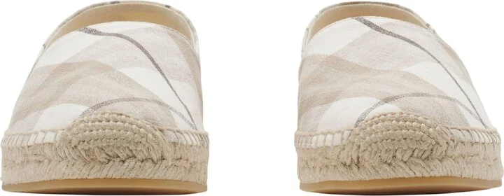 Mews Check Espadrille Flat - Image 9