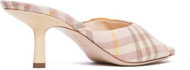 Mews Check Mules - Image 2