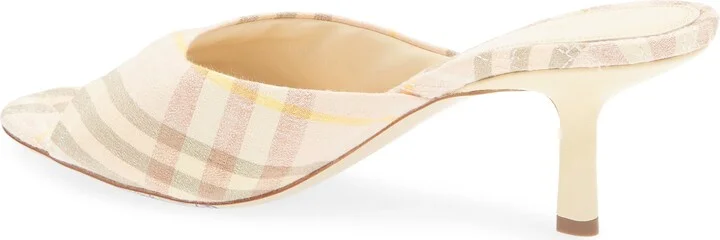 Mews Check Slide Sandal - Image 2