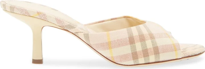 Mews Check Slide Sandal - Image 3