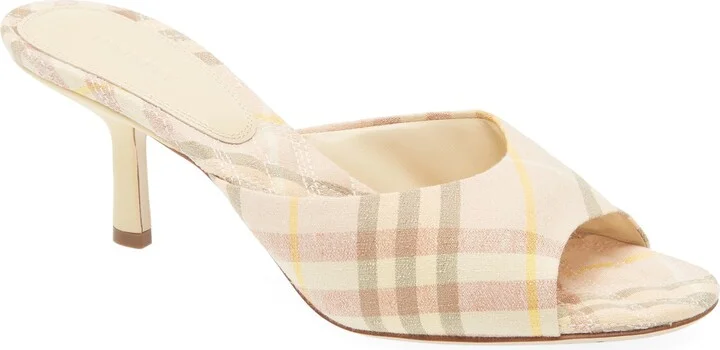 Mews Check Slide Sandal