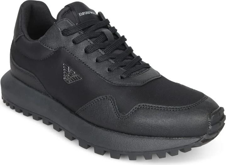 Mex Nylon Black Sneakers - Image 2
