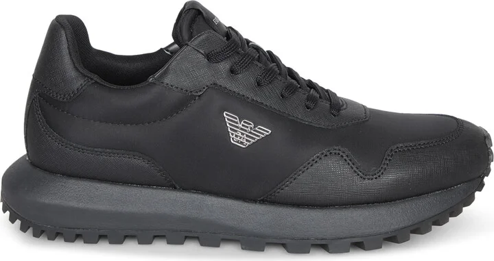 Mex Nylon Black Sneakers