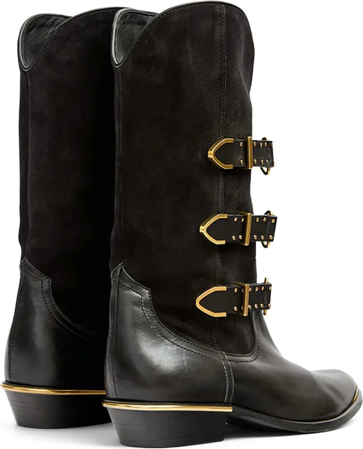 Mexia buckle-fastening boots - Image 3