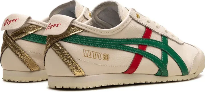 Mexico 66 "Birch Kale/Red/Gold" sneakers - Image 3