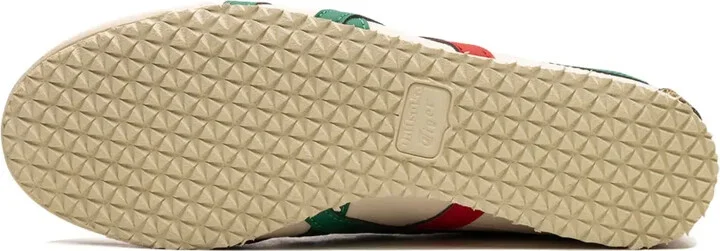 Mexico 66 "Birch Kale/Red/Gold" sneakers - Image 4