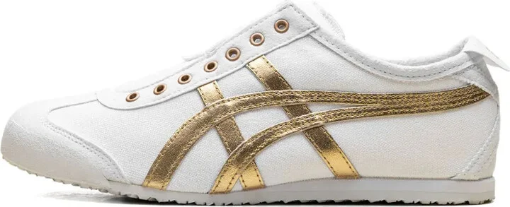 Mexico 66 Slip-On "White/Pure Gold" sneakers - Image 4