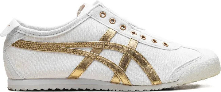 Mexico 66 Slip-On "White/Pure Gold" sneakers