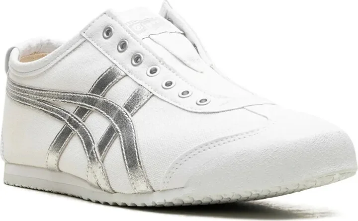 Mexico 66 "White/Pure Silver" slip-on sneakers - Image 2
