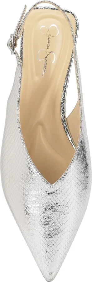 Mezzah Slingback Pointed Toe Flat - Image 5