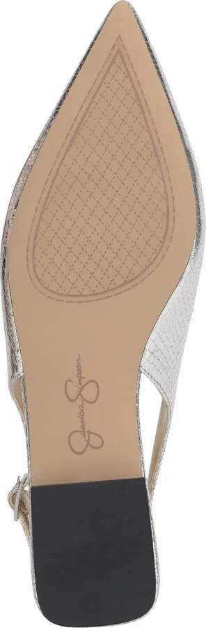 Mezzah Slingback Pointed Toe Flat - Image 6