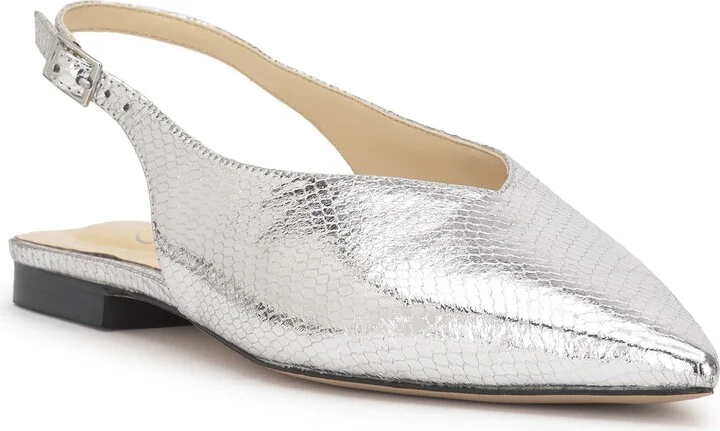 Mezzah Slingback Pointed Toe Flat