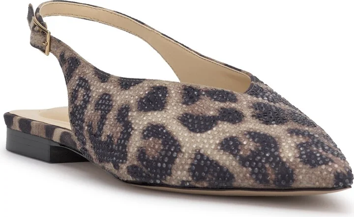 Mezzah Slingback Pointed Toe Flat